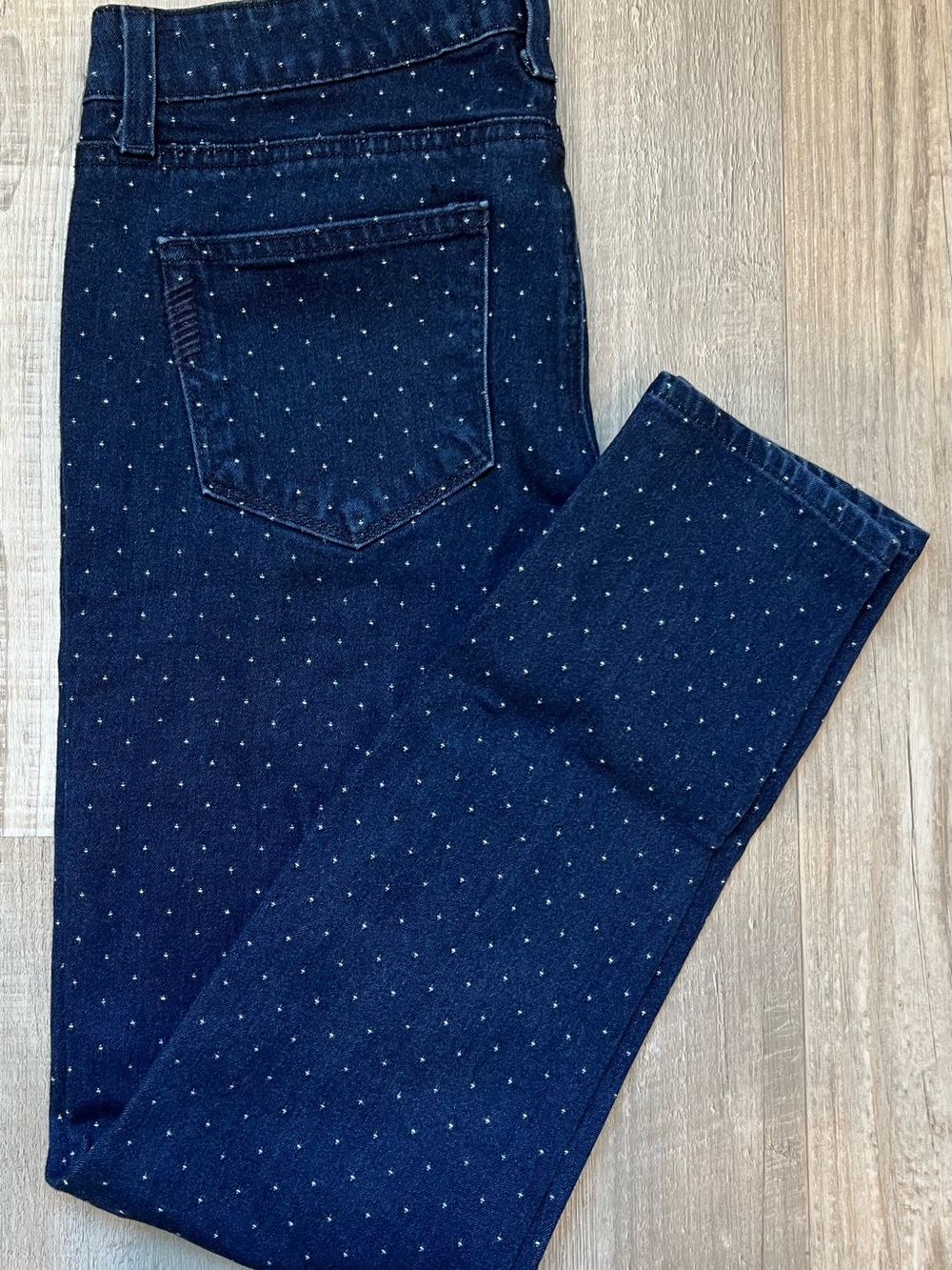 PAIGE Verdugo Ankle Skinny Jeans in Pin Dot Wash, Women's 28